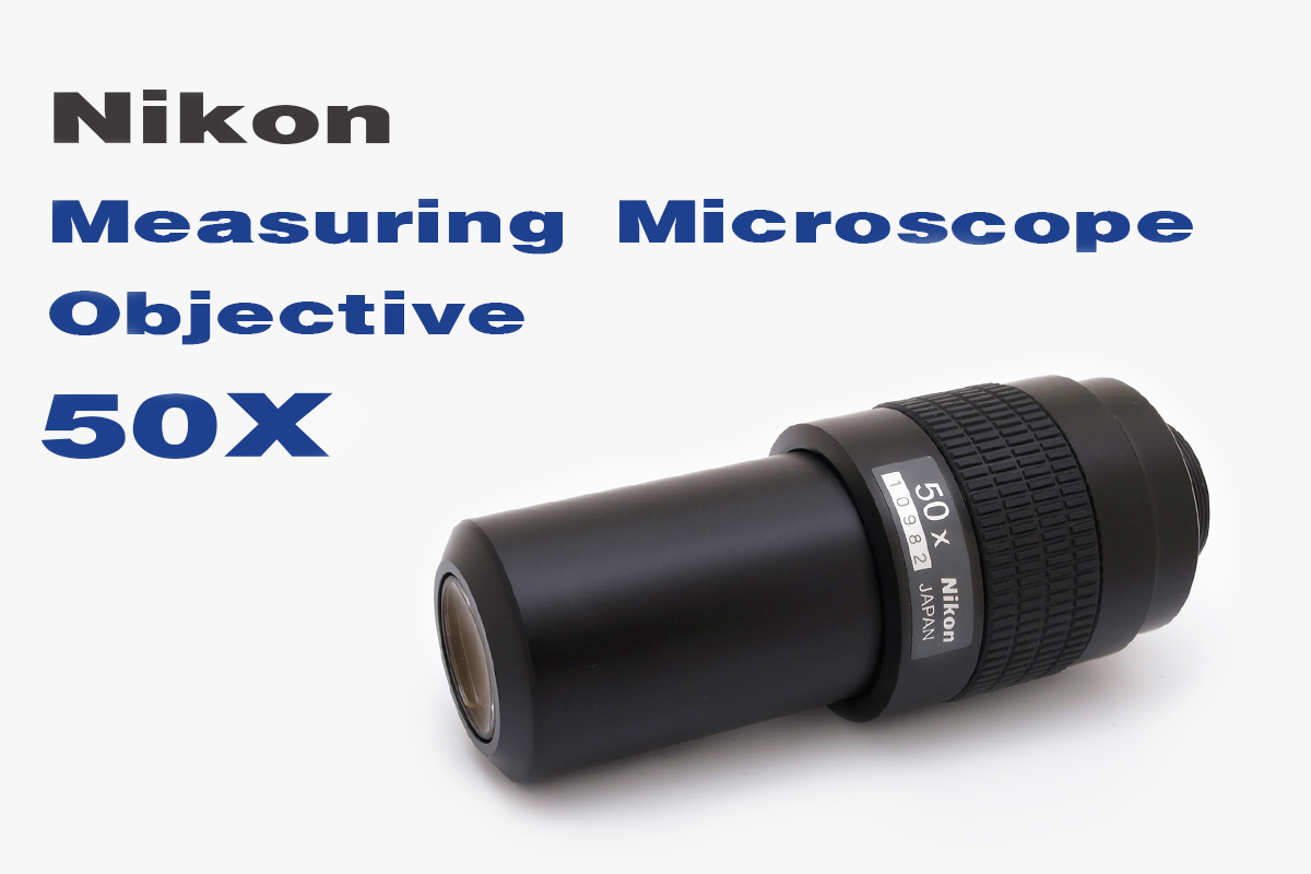 Nikon 50X Measuring Microscope Objective