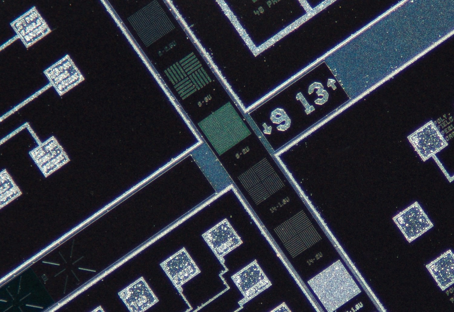 Nikon CF N Plan Achromat 4X/0.13 Microscope Objective 100% actual pixel view center crop. Clicking on an image will open a larger version.