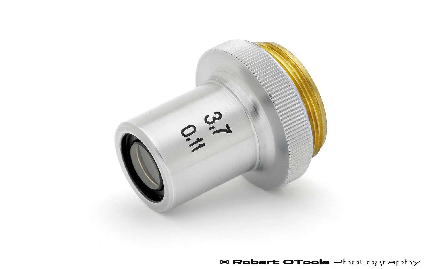 The Lomo 3,7 x Microscope Objective