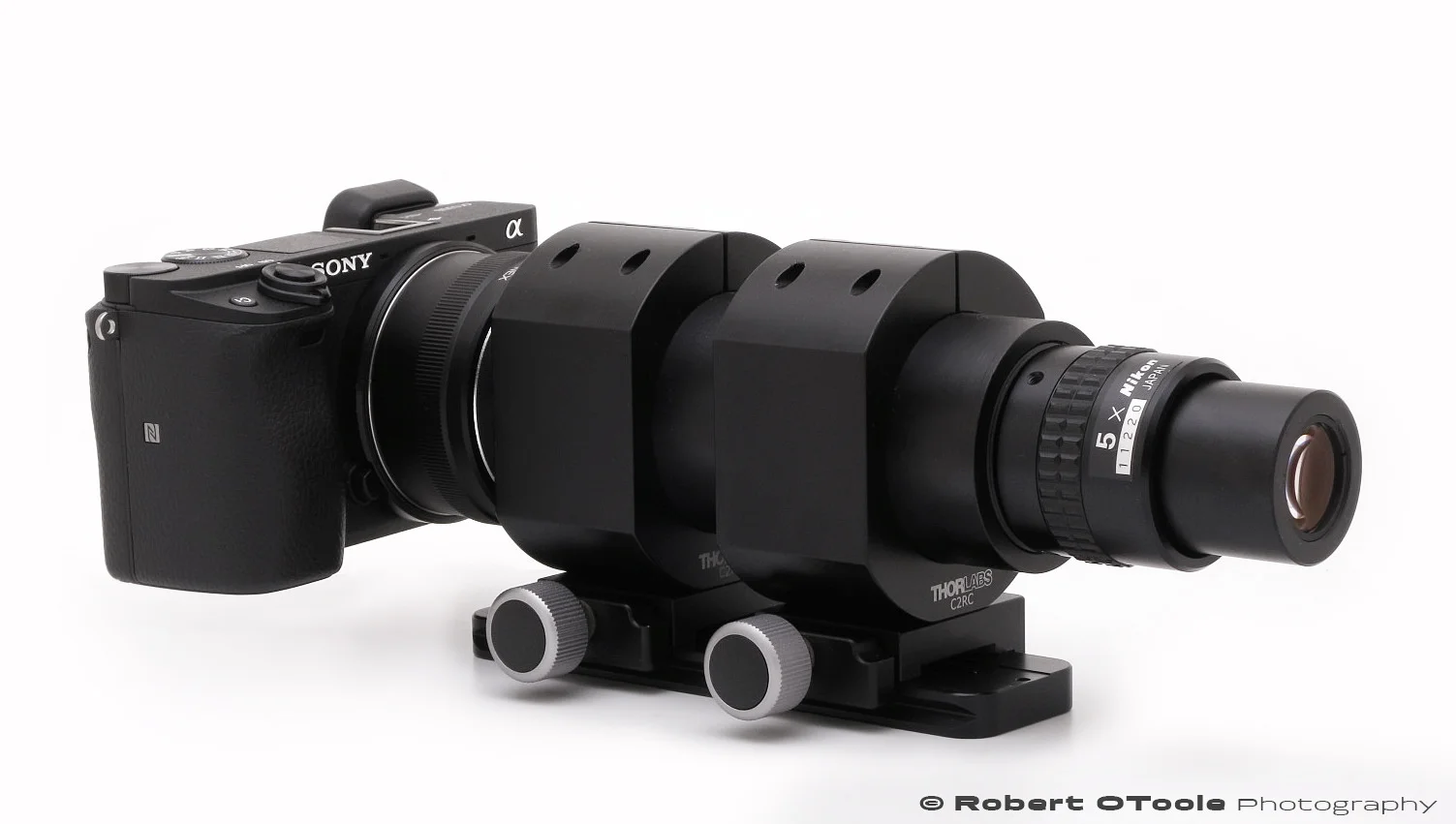 Nikon 5X MM objective with Sony A6300 on my M42 Studio Set-up