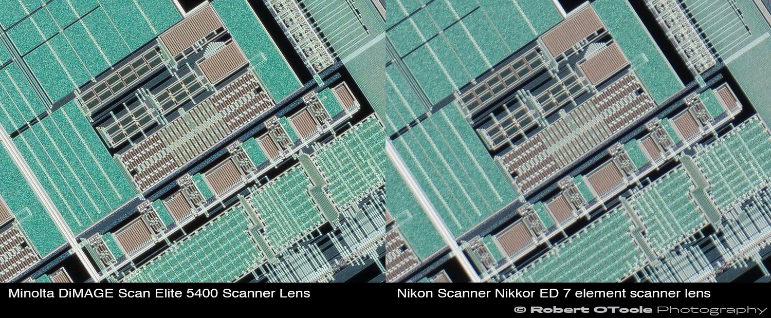 Minolta-DiMAGE-Scan-Elite-5400-Scanner-Lens-vs-Nikon-Scanner-Nikkor-7-element-scanner-lens-at-2.25x-edge-crops-Robert-OToole-Photography.jpg