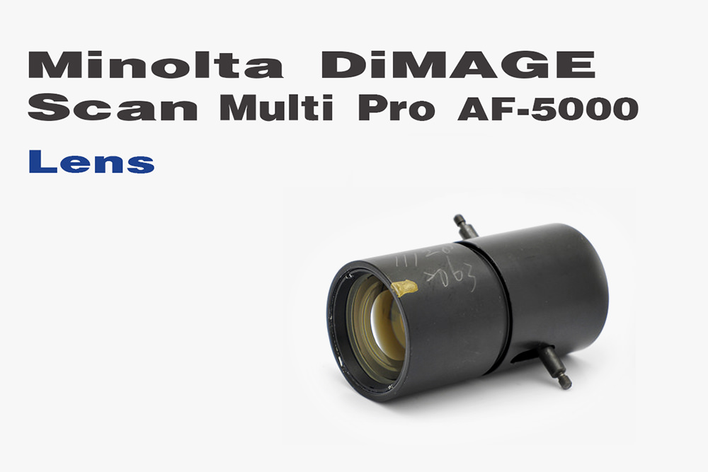 Minolta DiMAGE Scan Multi PRO Scanner Lens — Close-up Photography
