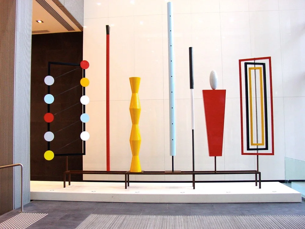 Peter D Cole, sculpture commission, 2005, PWC, Freshwater Place, Melbourne