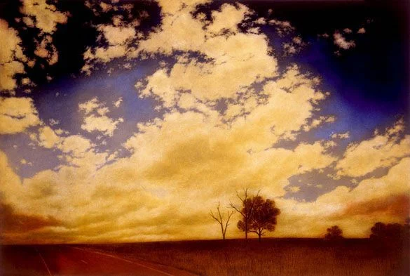 Jason BENJAMMIN, "The Crows", 2005, edition of 60, multi-plate etching, Image size: 54 x 80cm,Paper size: 78 x 108cm, printed on Hahnemuhle 100% rag 300gsm