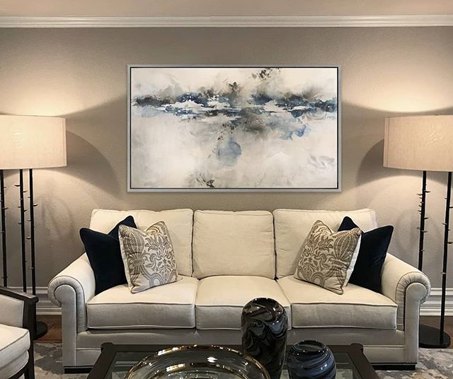 Happy Friday friends!. Thought I would share with you this calming room from a recent proposal.  Saying a little prayer and crossing my fingers that they love it as much as I do.