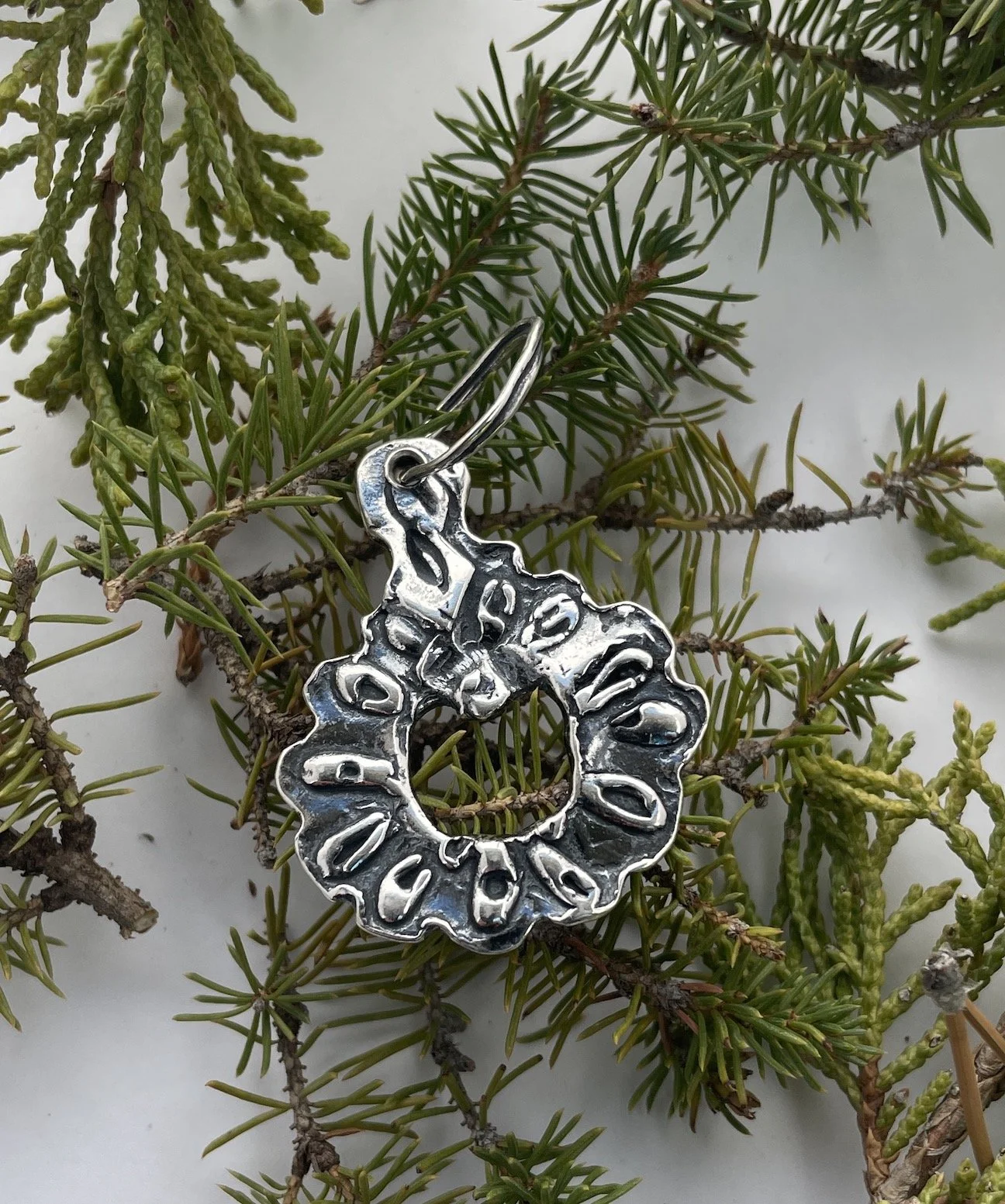 Salutations  sterling silver Pendant...