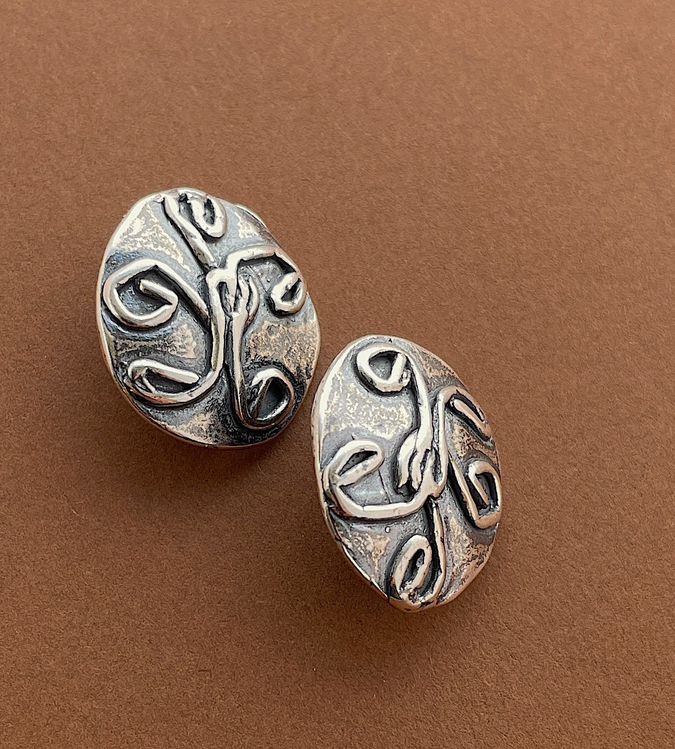 Alive and Well Sterling Silver Earrings