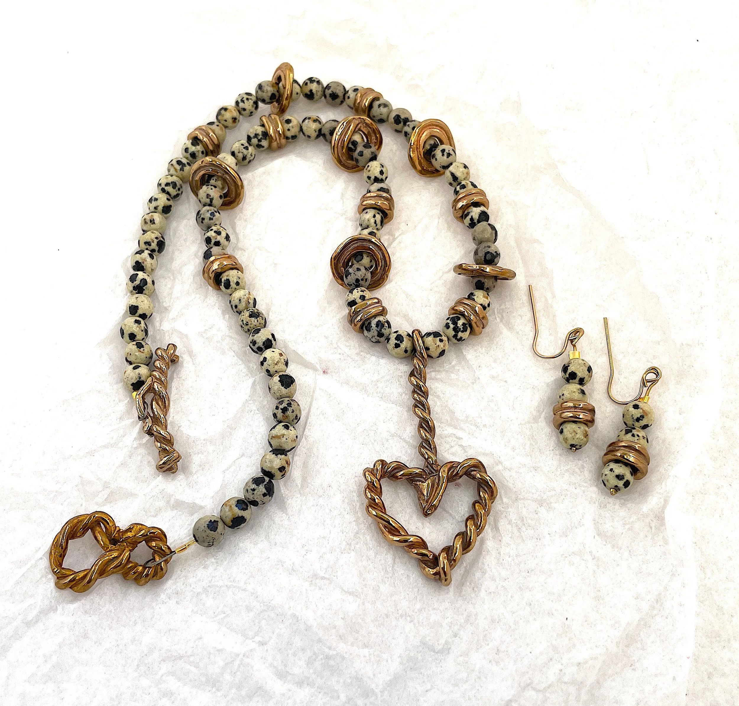 BRONZE; Someone Special Necklace ..comes with matching earrings