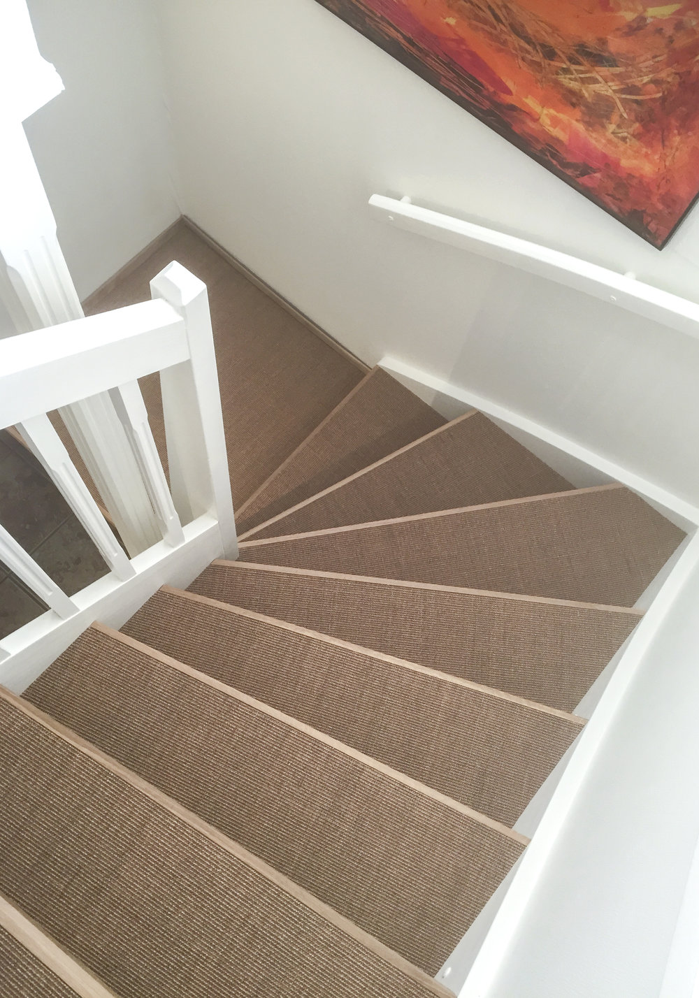 Teppe i trapp — Teppelageret