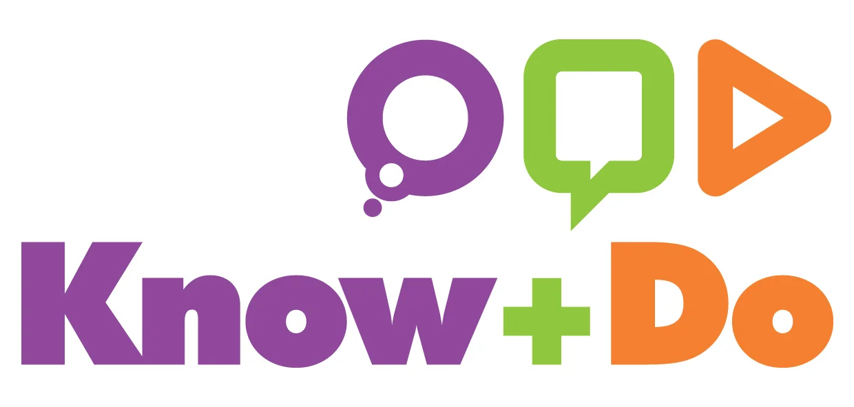 The lovely Know and Do Limited logo… still fresh from its creation in 2010!