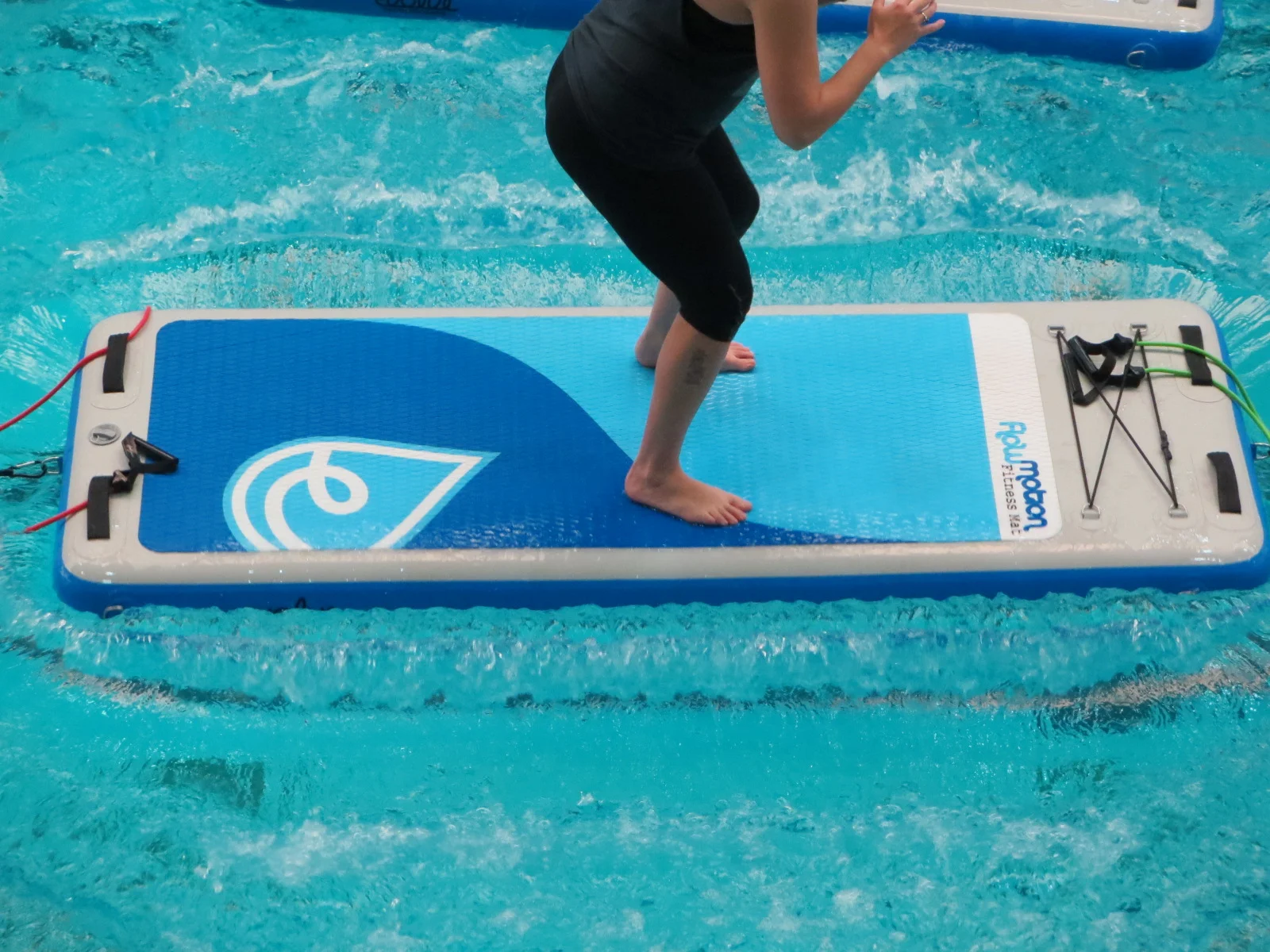 floating fitness mat