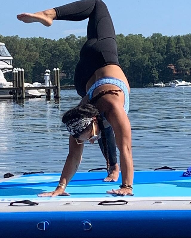 Room to breathe @wild.haired.yogi 😍
Comfortably instruct your class from the main floating pod, and feel free to float extra fitness/ yoga gear or paddles and water bottles All atop the Pod. Big Buddha floats up to 1000 lbs. so there&rsquo;s always 