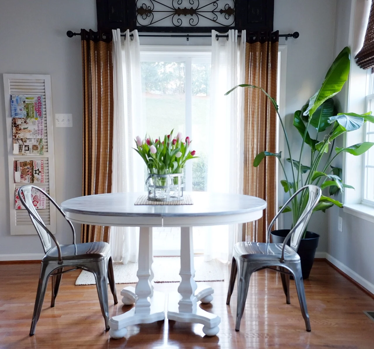 Revamping a table with homemade chalk paint