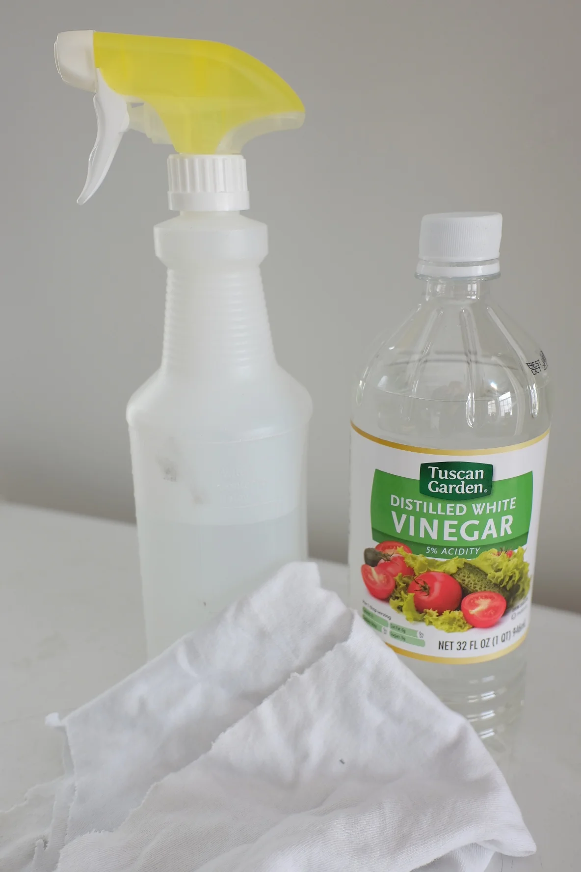 VinEGAR AND WATER WORK great for cleaning furniture!