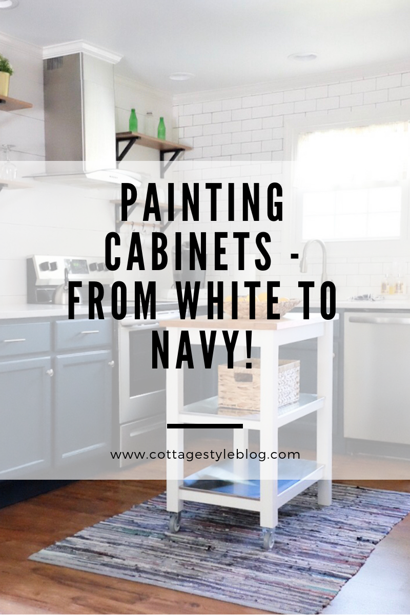 White Painted Armoire - It All Started With Paint