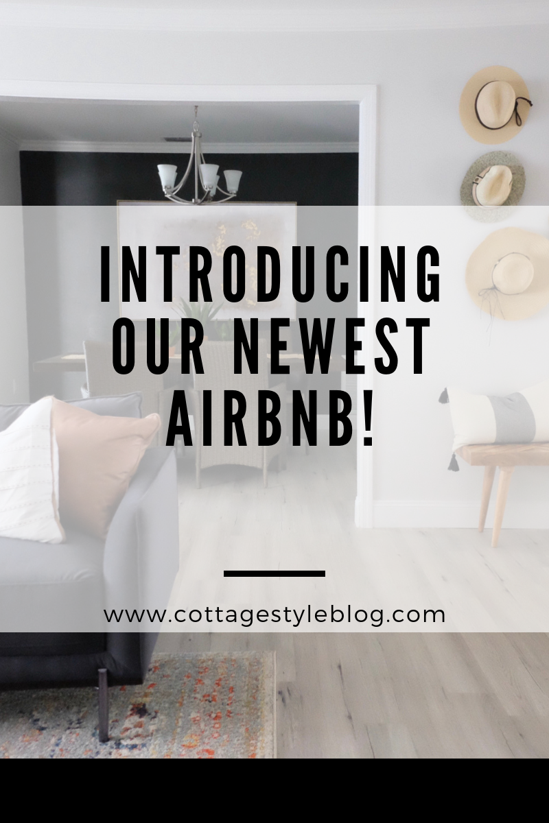 Introducing our newest Airbnb!