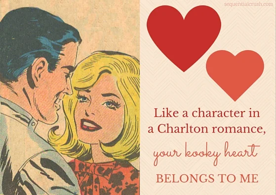 Charlton comics romance comics valentines day sequential crush