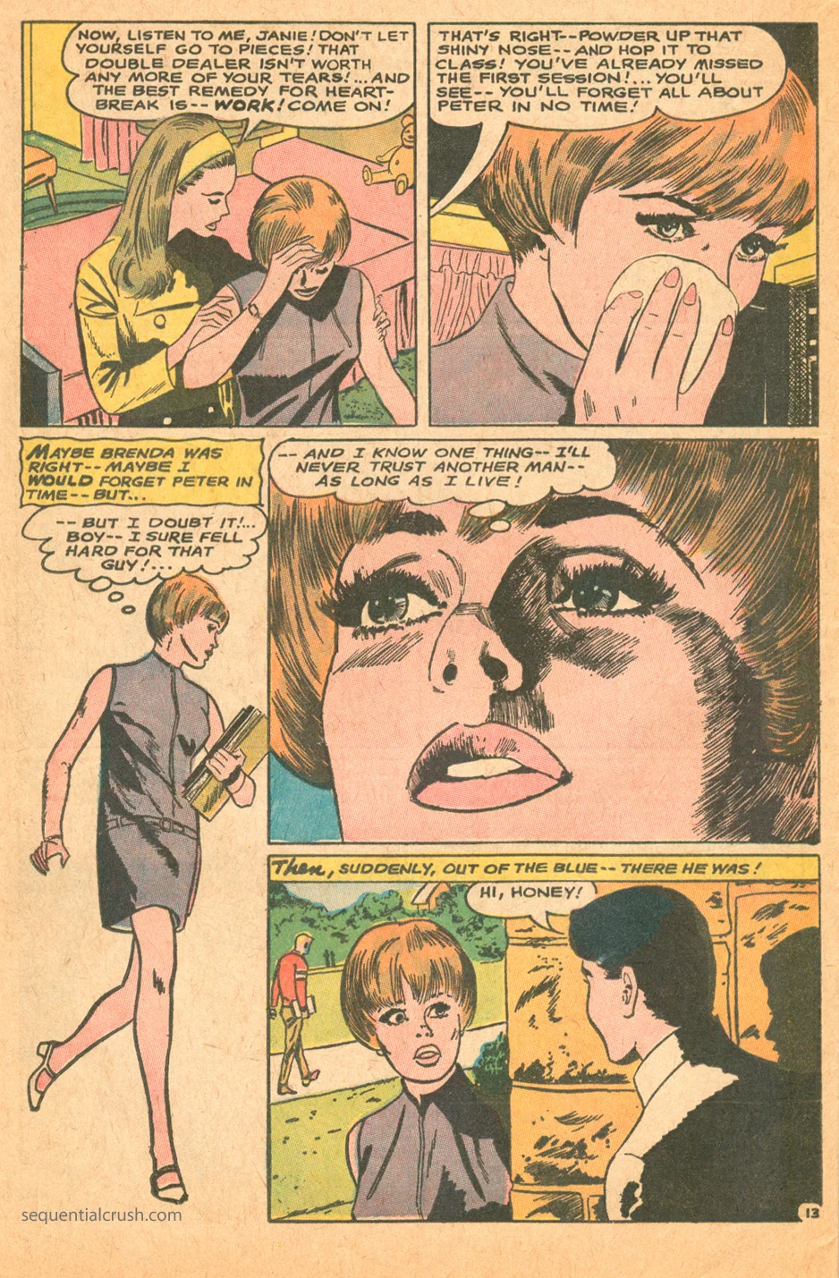 Jay Scott Pike illustration art romance comic book
