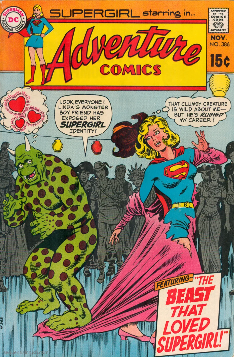 Adventure Comics #386 (November 1969) Pencils: Curt Swan , Inks: Murphy Anderson