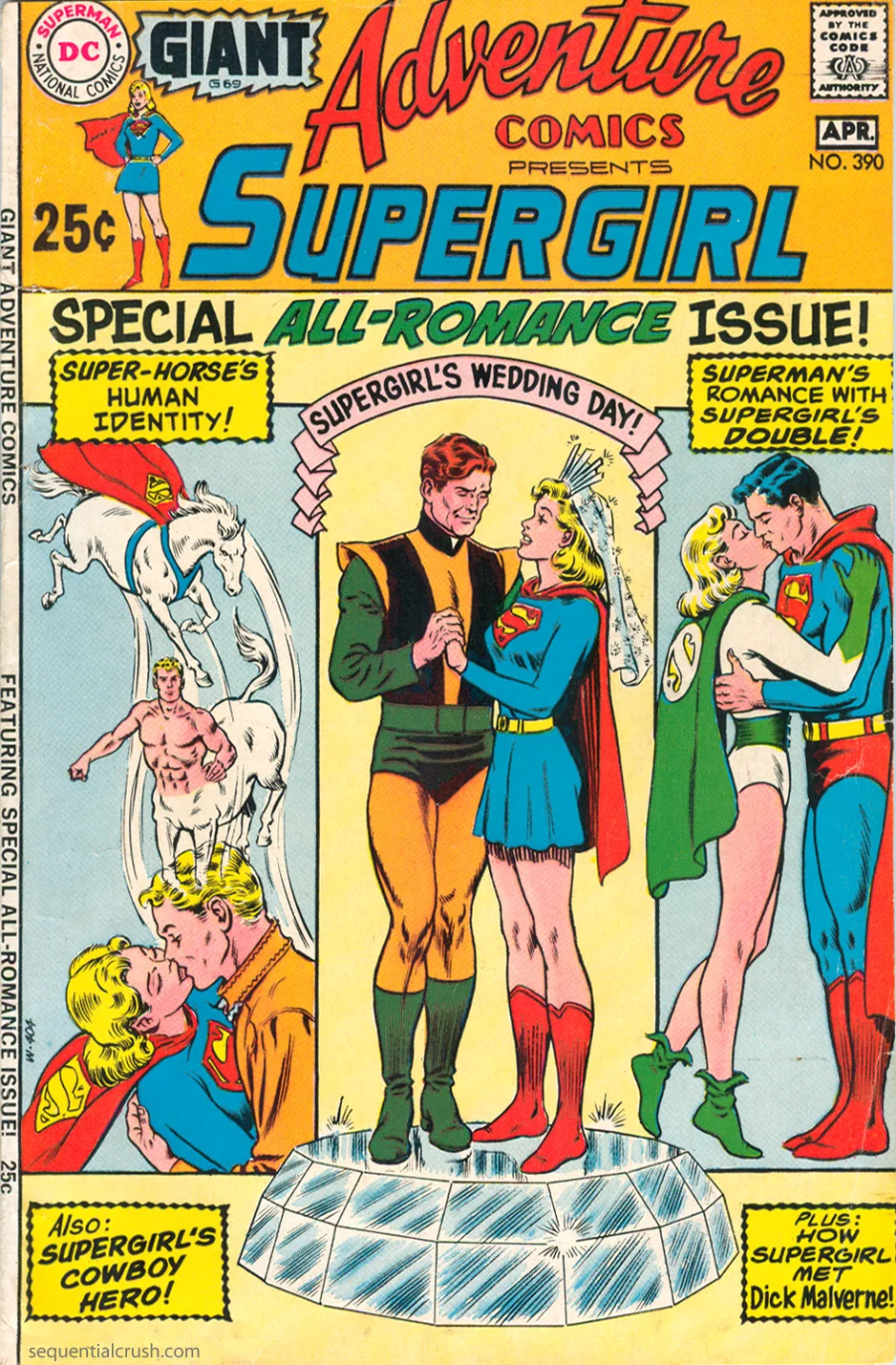 Adventure Comics #390 (March/April 1970) Pencils: Curt Swan, Inks: Murphy Anderson