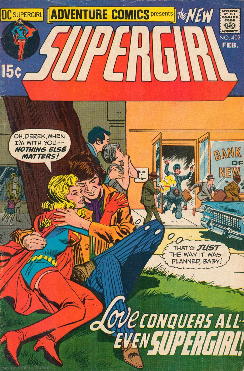 Adventure Comics #402 (February 1971) Pencils: Mike Sekowsky, Inks: Dick Giordano