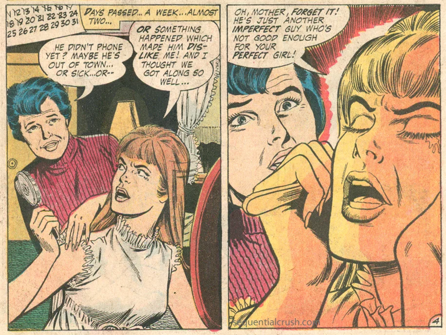 "Too Good to Be Loved" Girls' Romances #149 (June 1970)