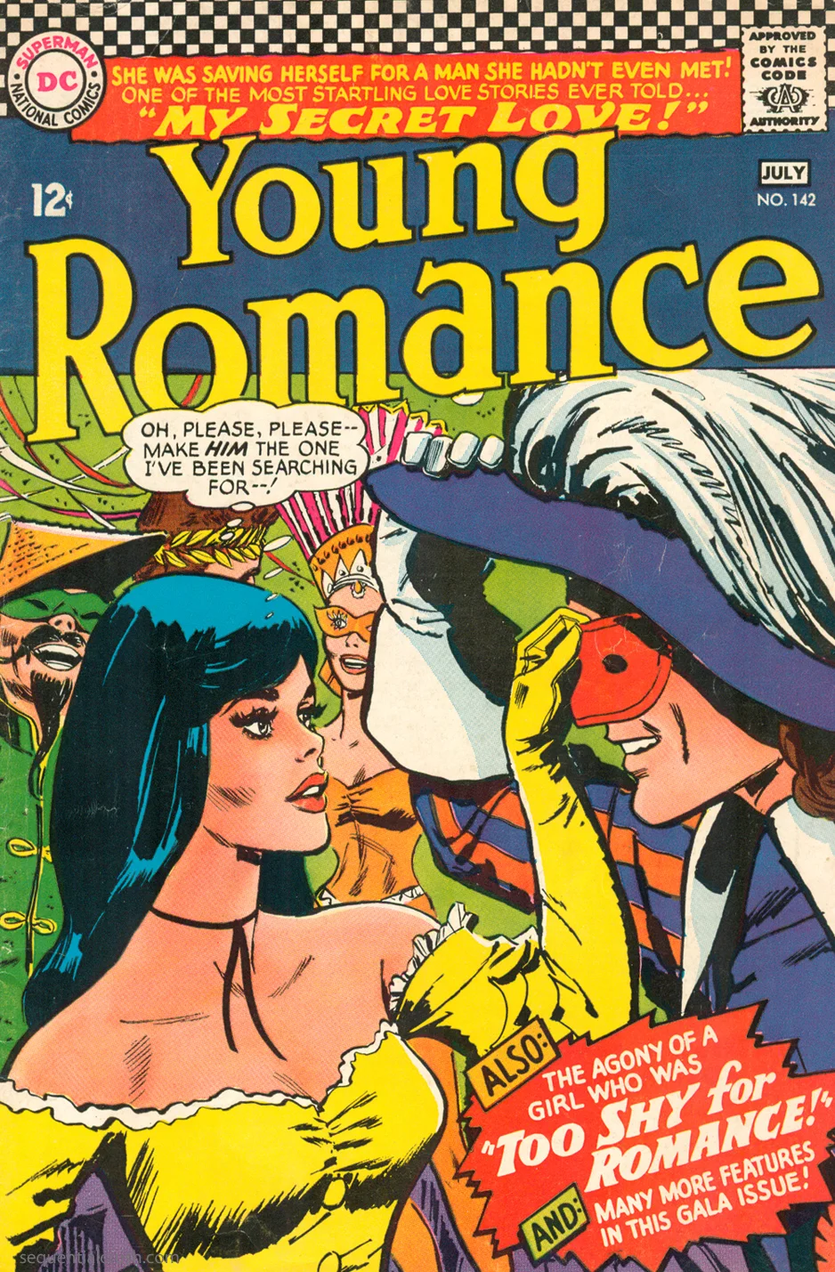 Young Romance #142 (June/July 1966) Pencils: Jay Scott Pike