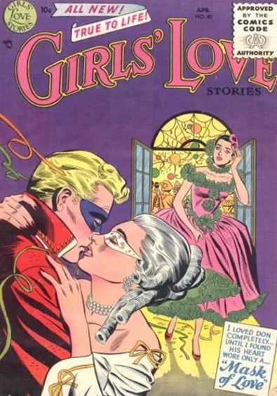 Girls' Love Stories #40 (March/April 1956) Pencils: Mike Sekowsky, Image from the Grand Comics Database