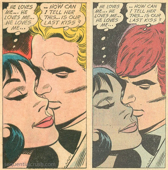 Kiss Romance Comics Romita Sr. Sequential Crush