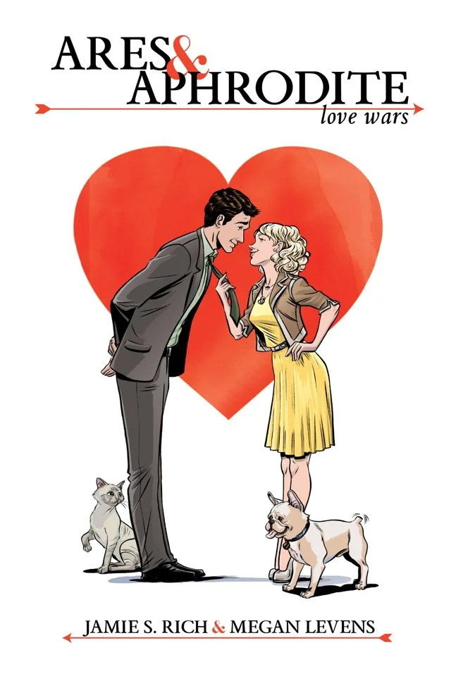 Ares and Aphrodite Oni Comics Jacque Nodell afterword