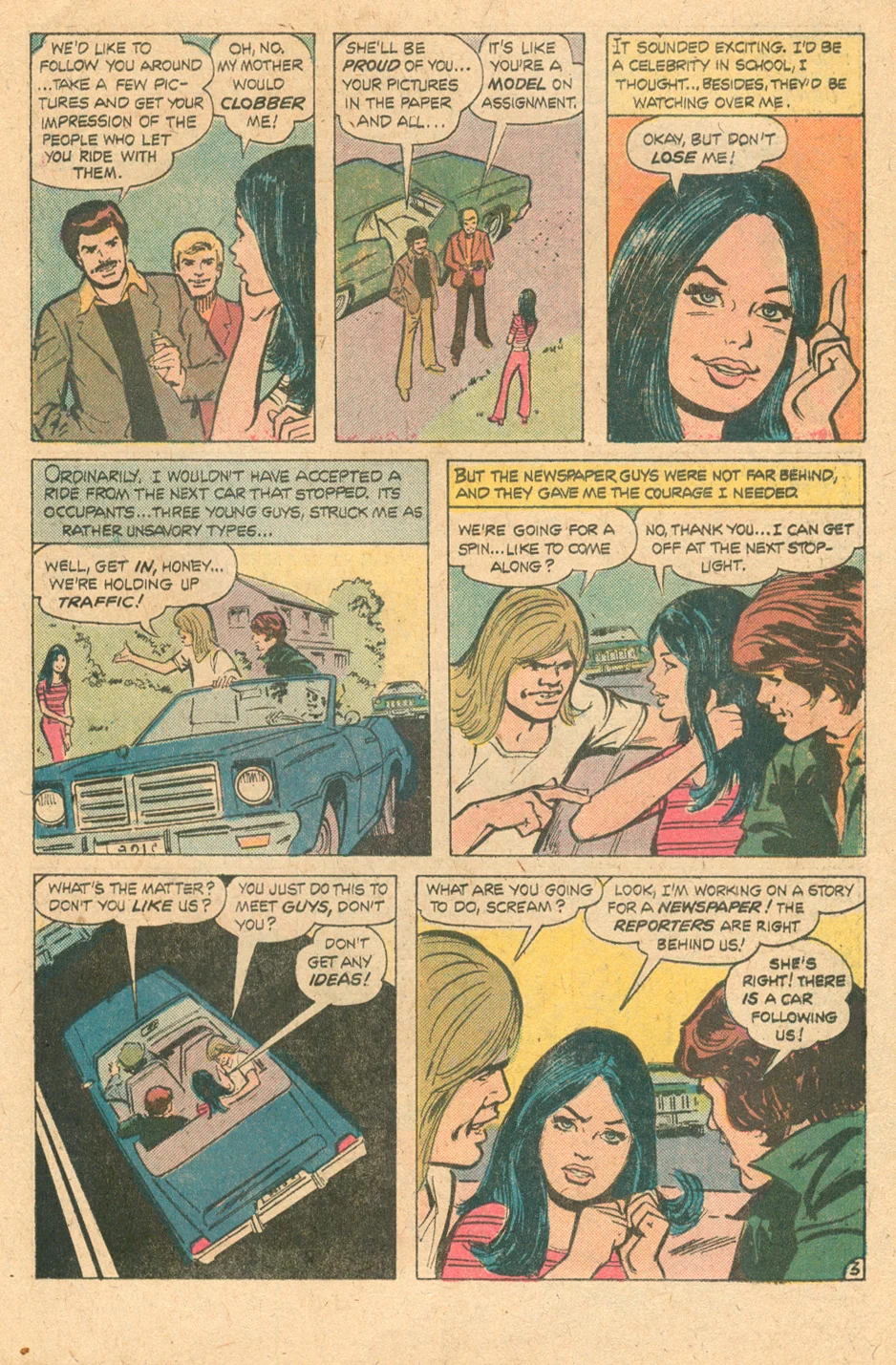 Young Romance #206 1975 Creig Flessel Romance comic book DC
