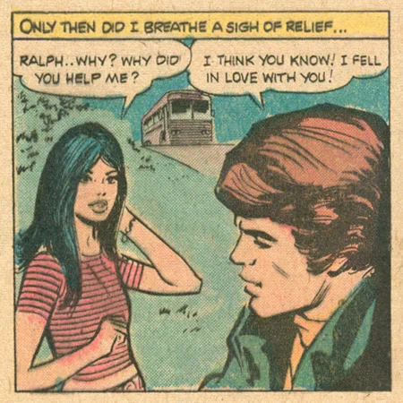 Young Romance #206 1975 Creig Flessel Romance comic book DC