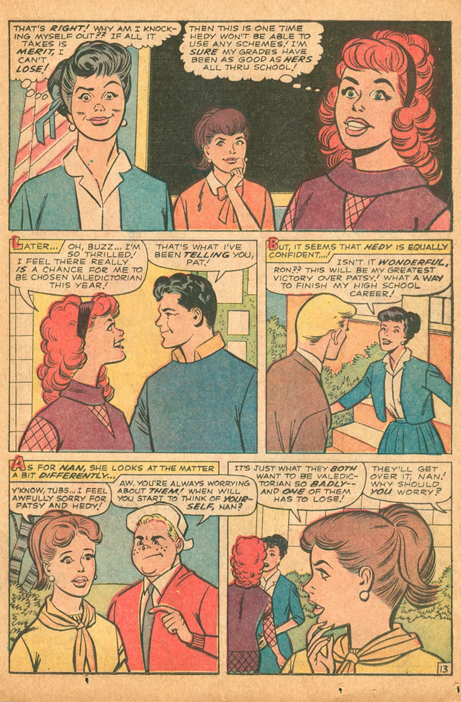 Patsy Walker and Hedy graduate high school teen comics Marvel Stan Lee