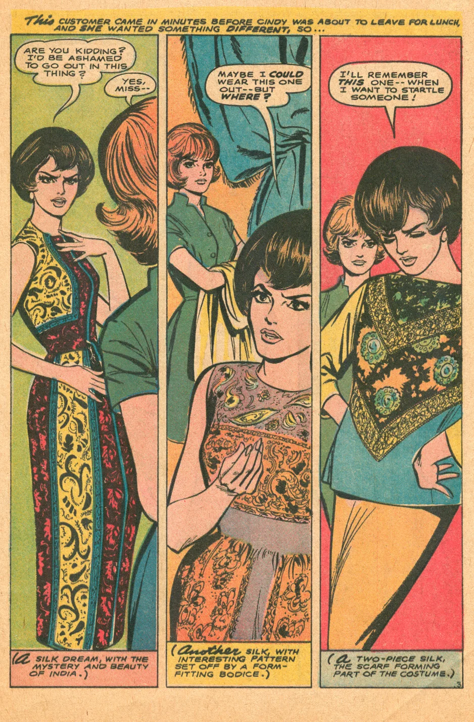 Remembering Win Mortimer best romance comic book artist Falling in Love 1968 fashion