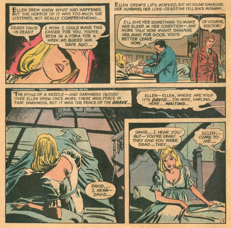 The Dark Mansion of Forbidden Love #2 DC comics Gothic Romance Comic Sequential Crush