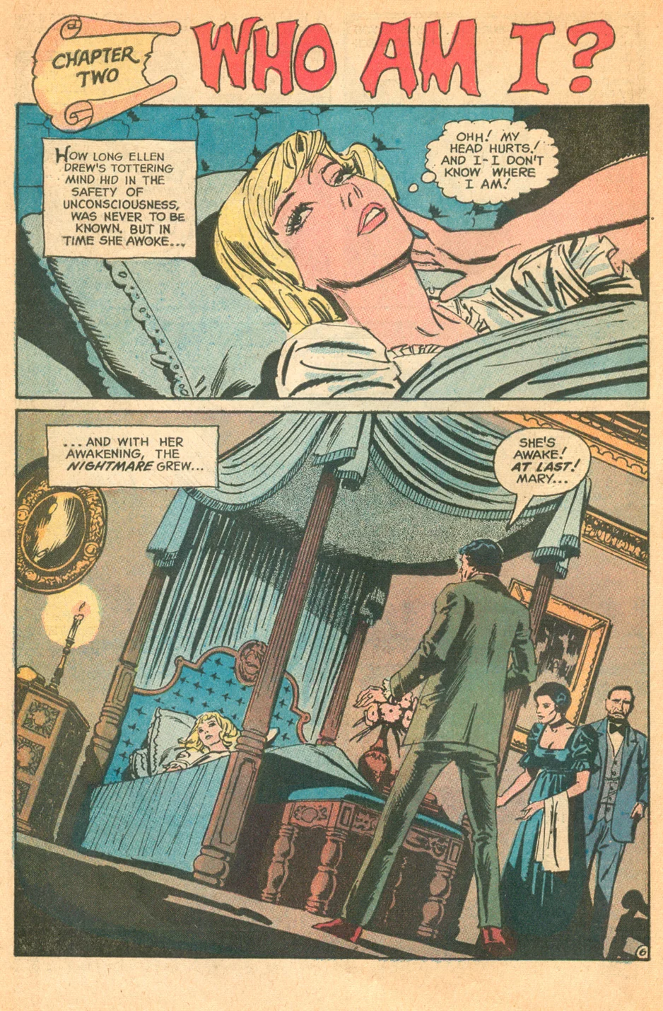 The Dark Mansion of Forbidden Love #2 DC comics Gothic Romance Comic Sequential Crush