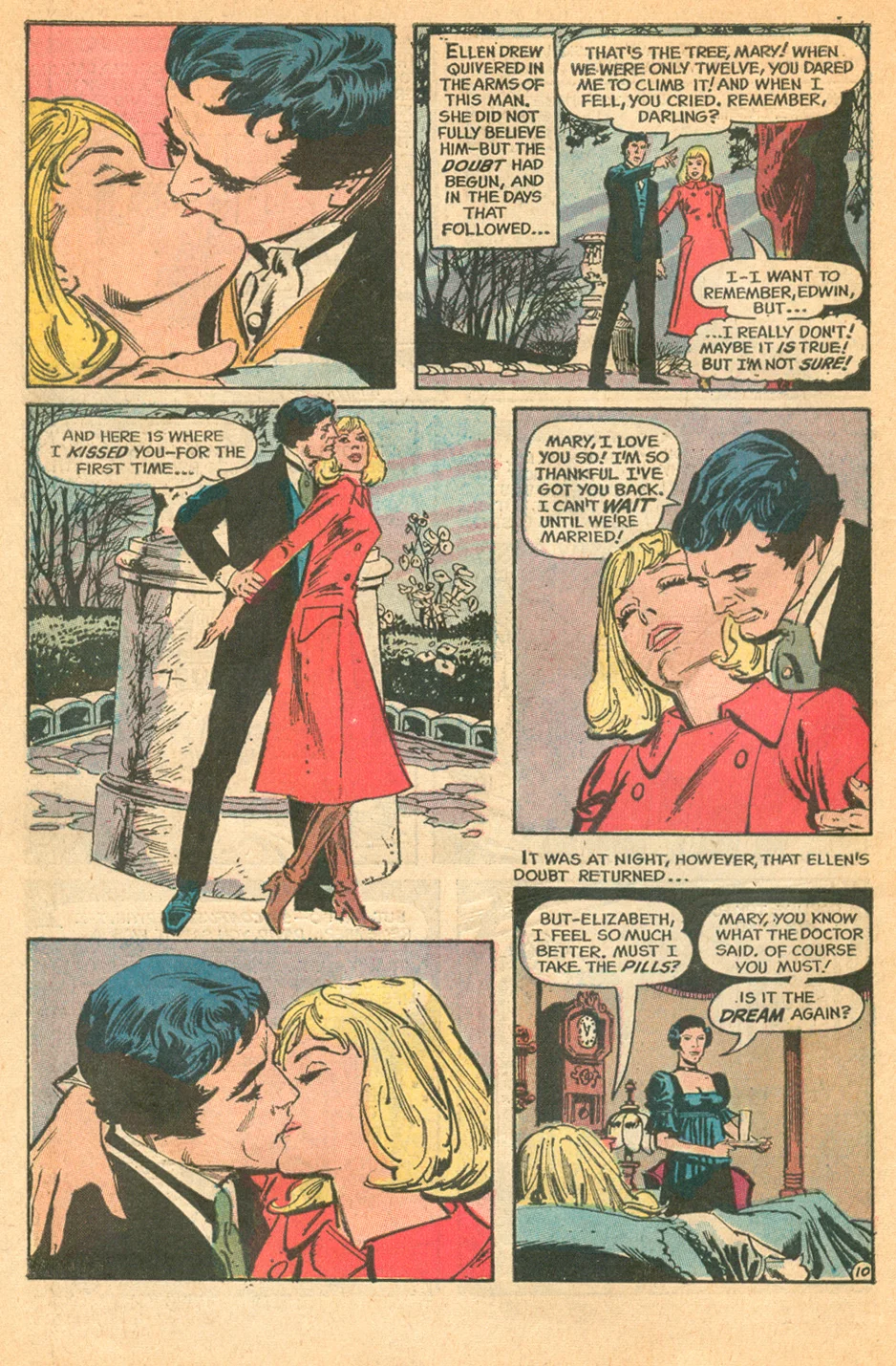 The Dark Mansion of Forbidden Love #2 DC comics Gothic Romance Comic Sequential Crush