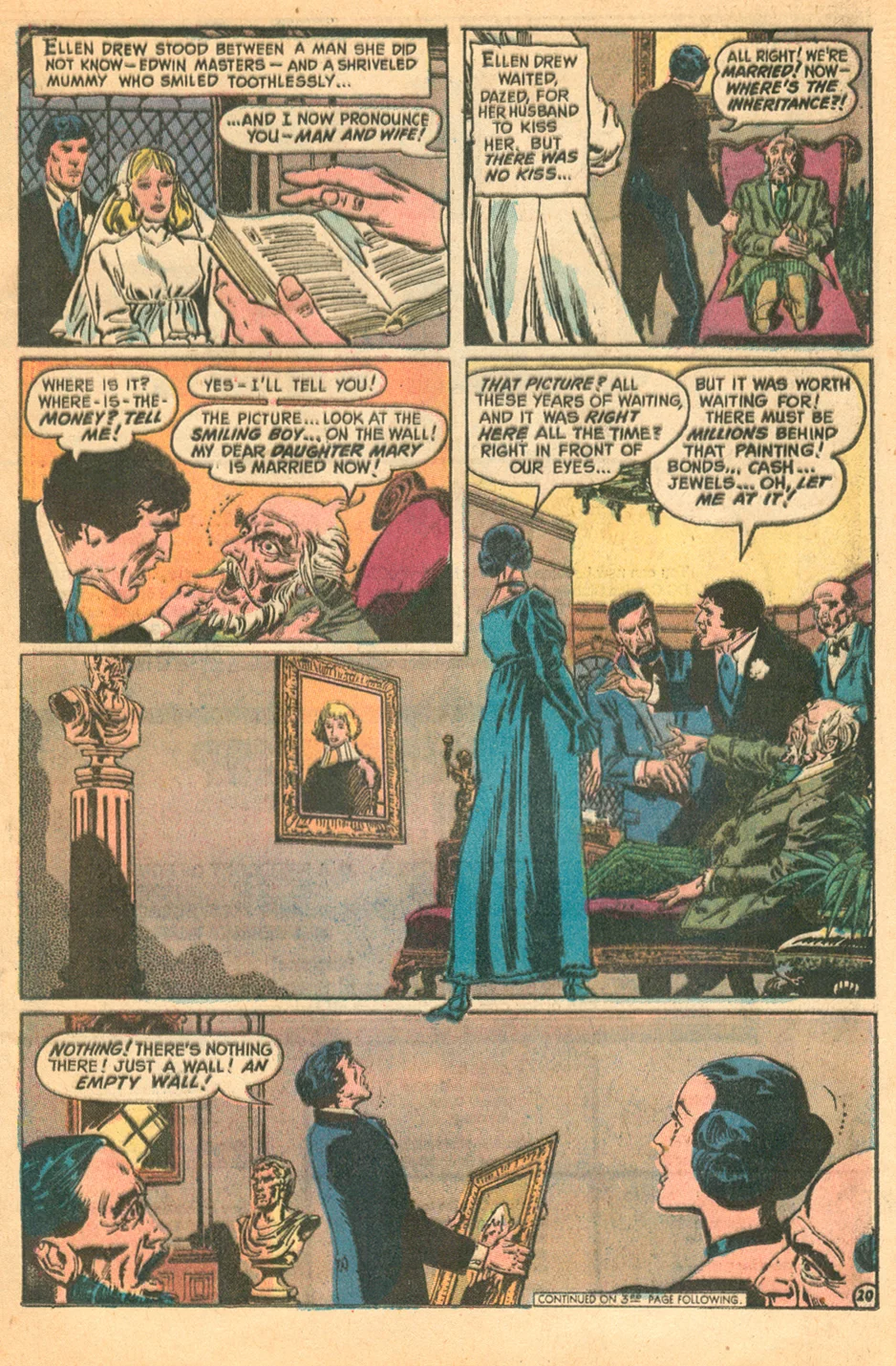 The Dark Mansion of Forbidden Love #2 DC comics Gothic Romance Comic Sequential Crush