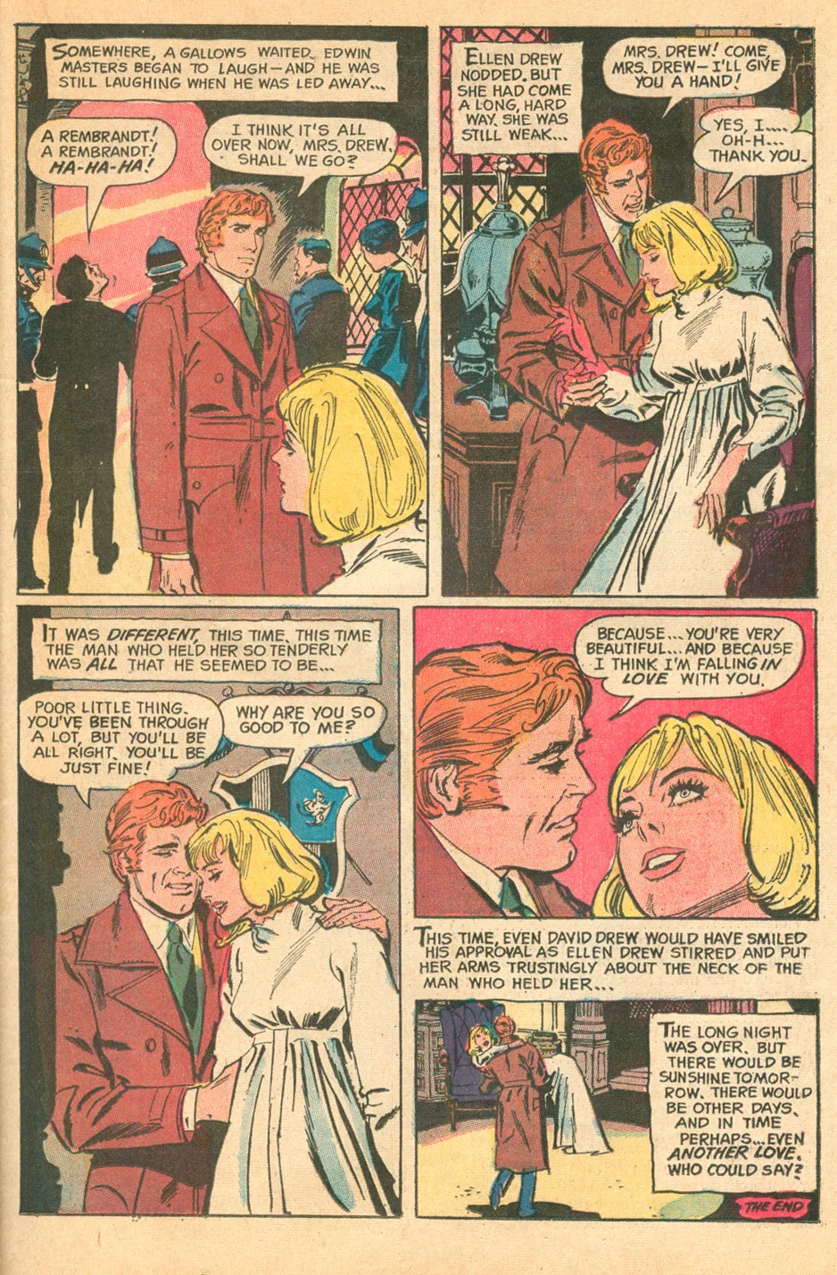 The Dark Mansion of Forbidden Love #2 DC comics Gothic Romance Comic Sequential Crush