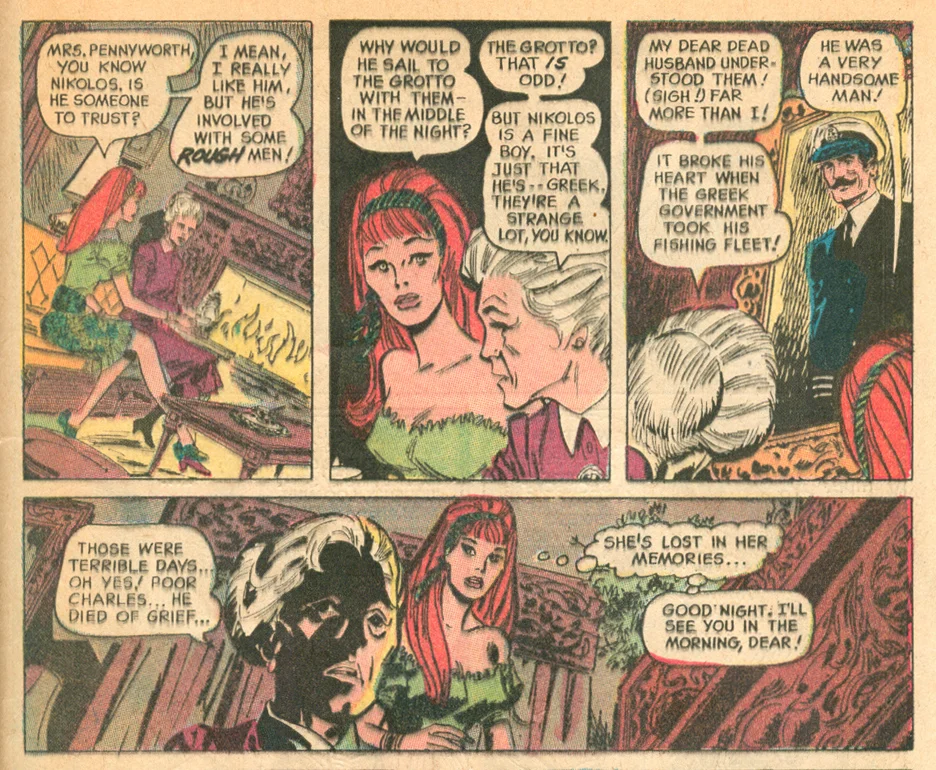 The Dark Mansion of Forbidden Love #2 DC comics Gothic Romance Comic Sequential Crush