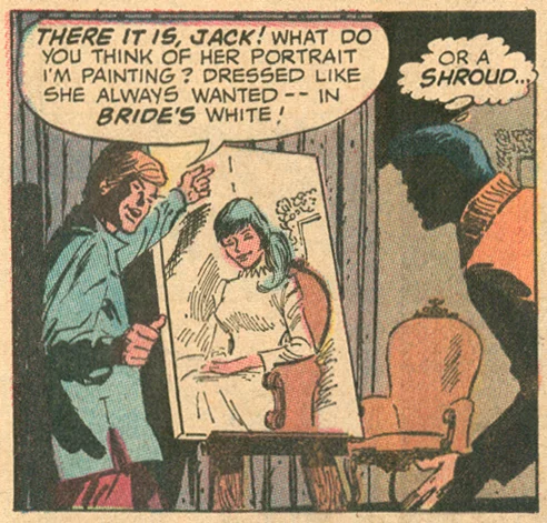 Cover art by Nick Cardy The Witching Hour #15 (June/July 1971) I Married a ghost romance
