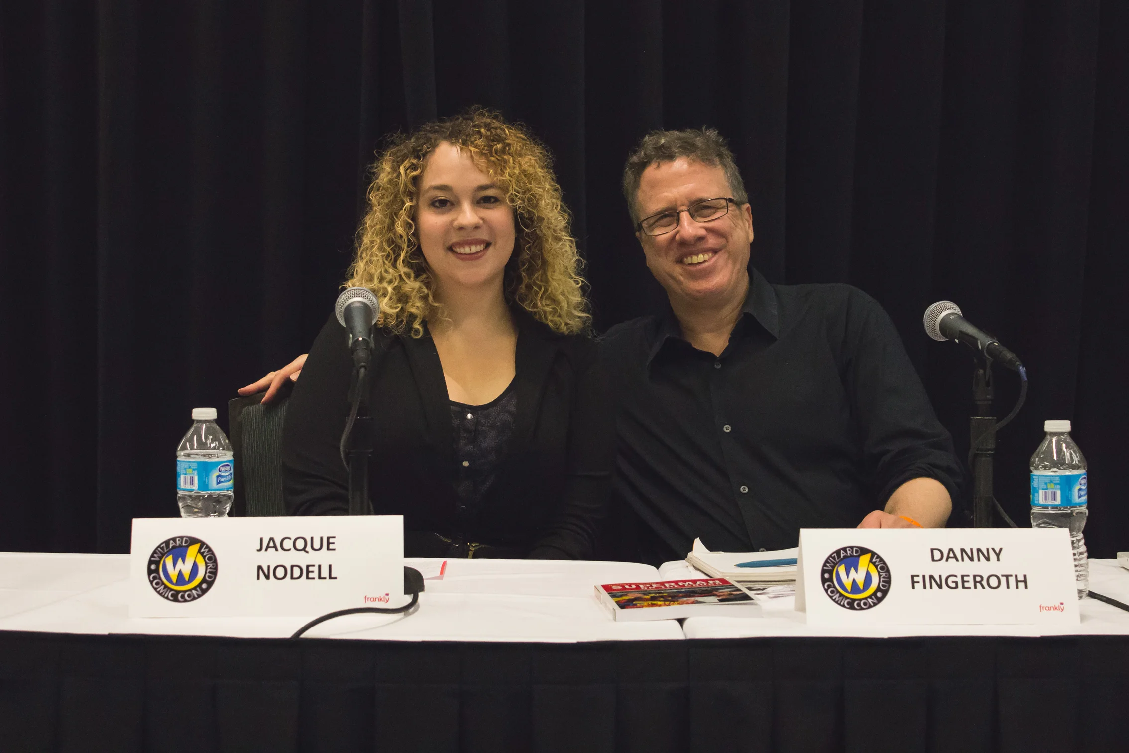 Danny Fingeroth and I after the panel! Wizard World Nashville 2014 (photo by James L. Carey)