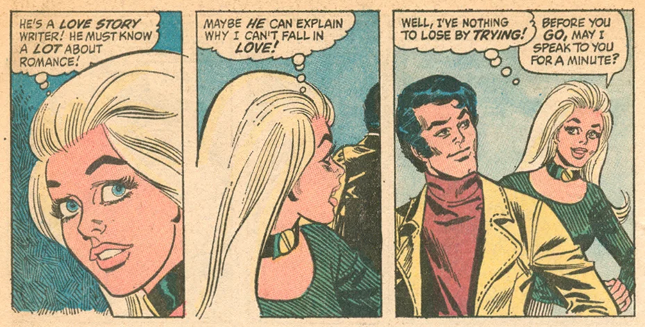 Our Love Story #12 1971 Stan Goldberg Archie artist Marvel romance comics