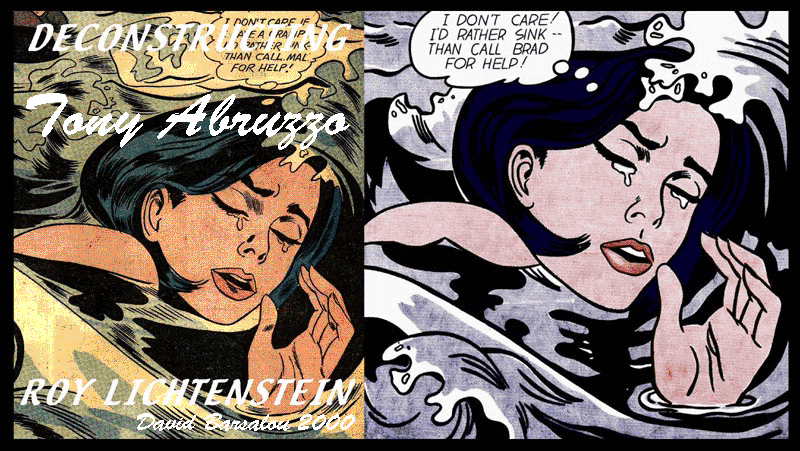 Abruzzo and Lichtenstein -- Side by Side from David Barsalou's Deconstructing Roy Lichtenstein