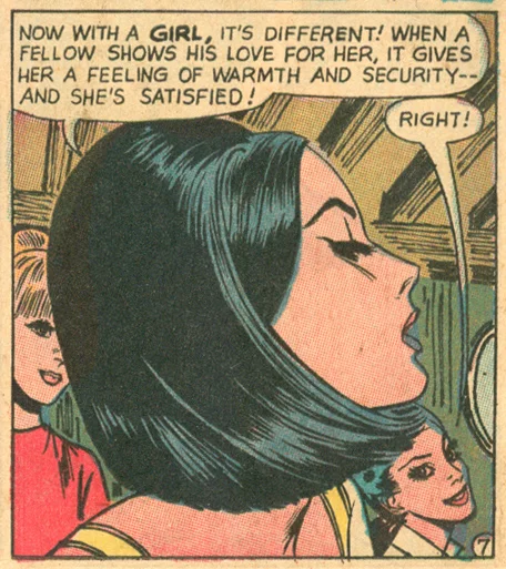 "Love 'Em and Leave 'Em!" Pencils: Tony Abruzzo Girls' Romances #131 (March 1968)
