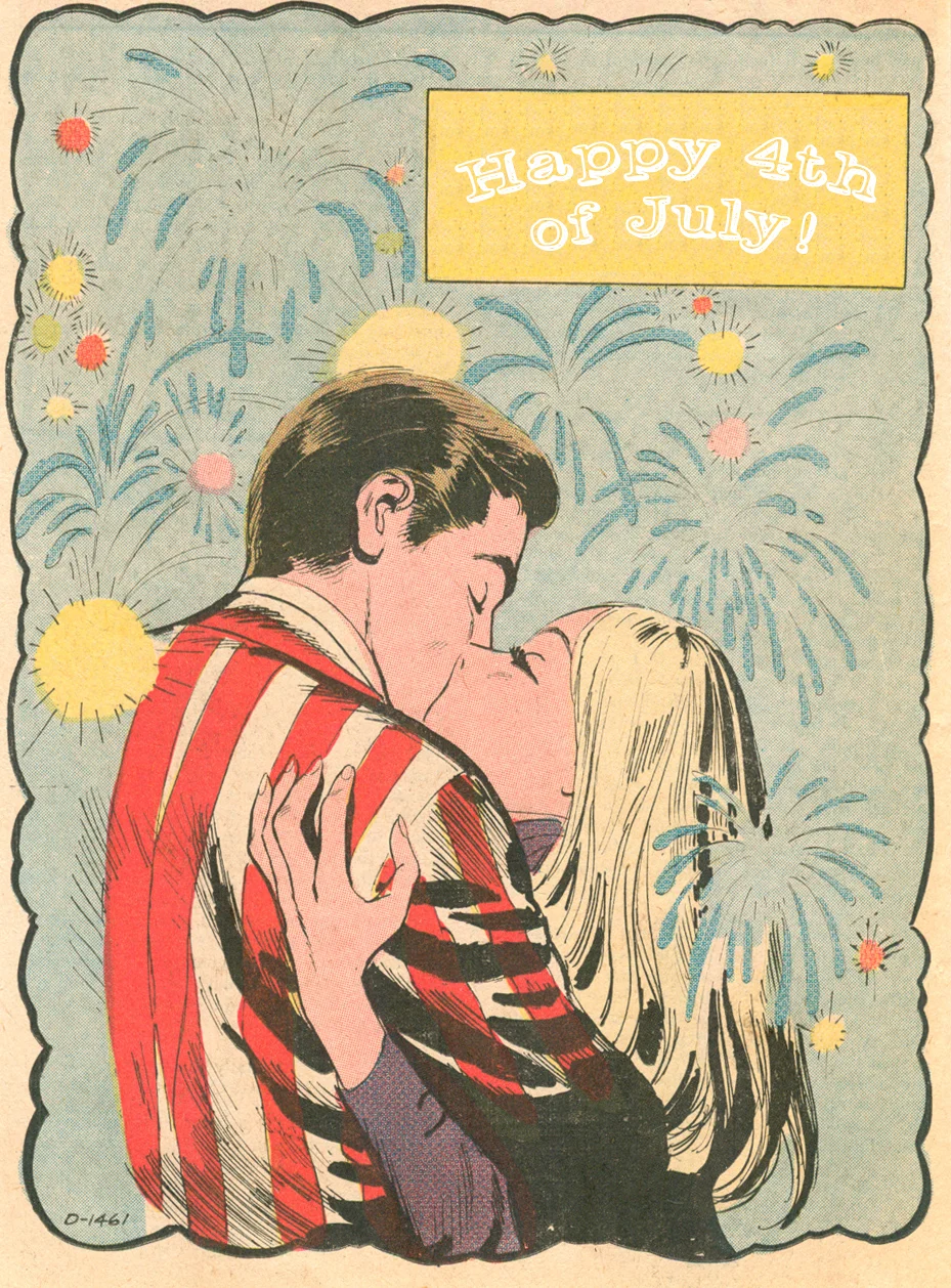 From "Let's Pretend a Kiss!" Romantic Story #116 (December 1970)