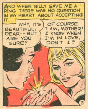 "He Laughed at My Tears!" Heart Throbs #98 (October/November 1965)