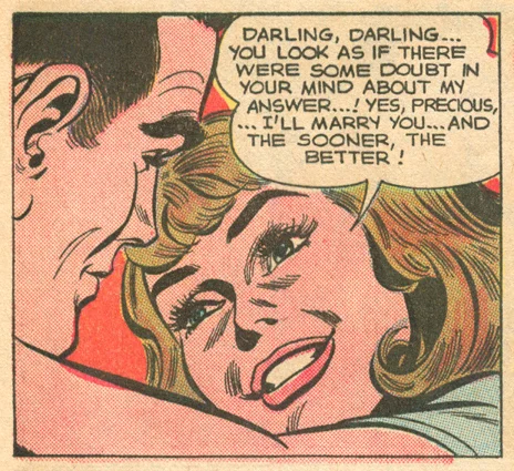 "Too Much in Love!" Young Love #54 (March/April 1966) Pencils and Inks: John Romita