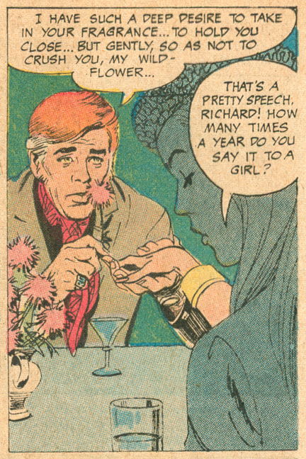 Young Love #180 Gray Morrow romance comic book story sequential crush