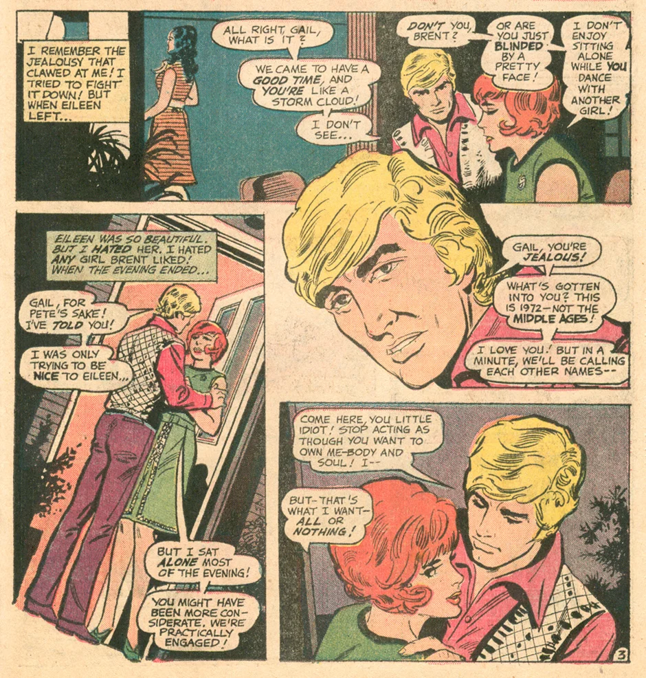 Young Love 99 1970s romance comic books Tony DeZuniga